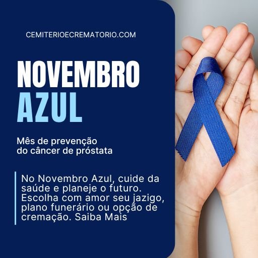 Novembro Azul: Cuidar da Vida e Planejar o Legado