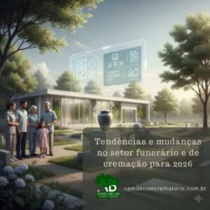 Tendências do setor funerário e da cremação para 2026